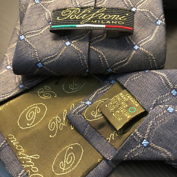 Polifroni Milano Silk Tie - Picture 3 of 4